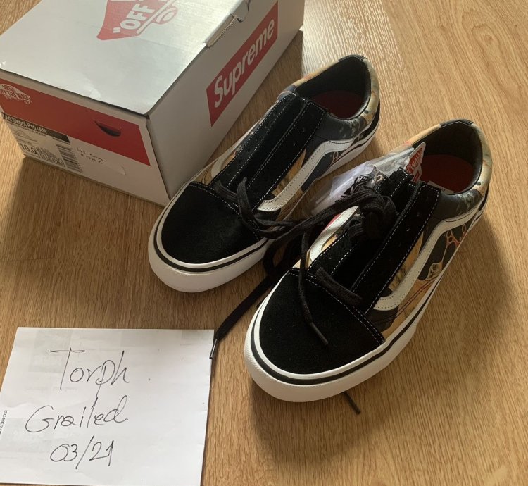 Vans Andres Serrano Blood And Semen Metallica