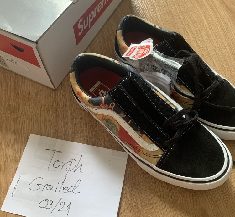 Vans Andres Serrano Blood And Semen Metallica