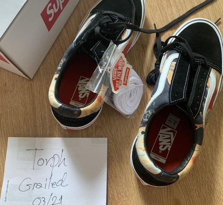 Vans Andres Serrano Blood And Semen Metallica