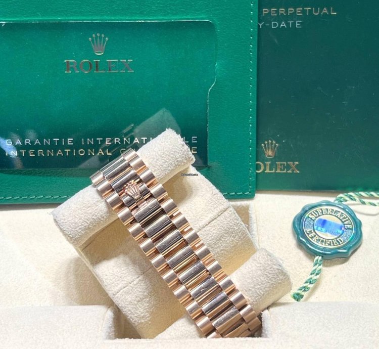 Rolex Day-date 40 228235 Day-date 40mm Chocolate Roman Dial Presidential
