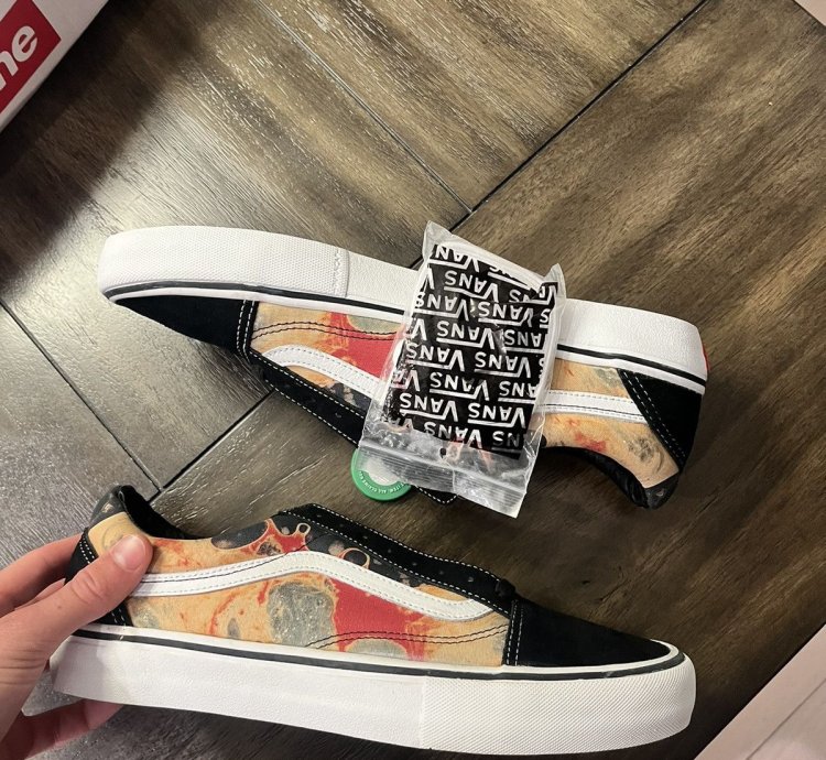 Vans Old Skool Supreme Andres Serrano Blood And Semen Il