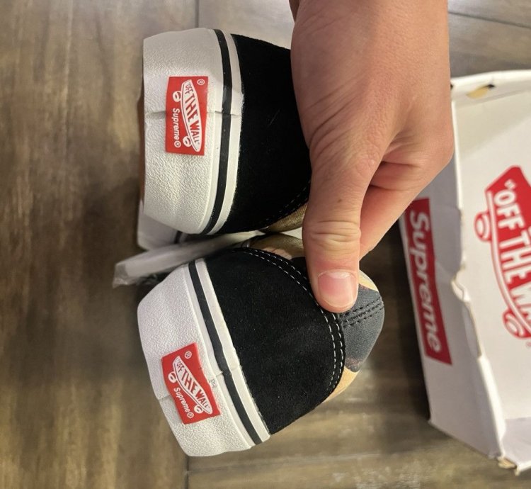 Vans Old Skool Supreme Andres Serrano Blood And Semen Il