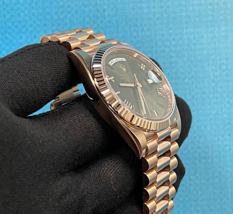 Rolex Day-date 40 228235 Green Day-date 40 New