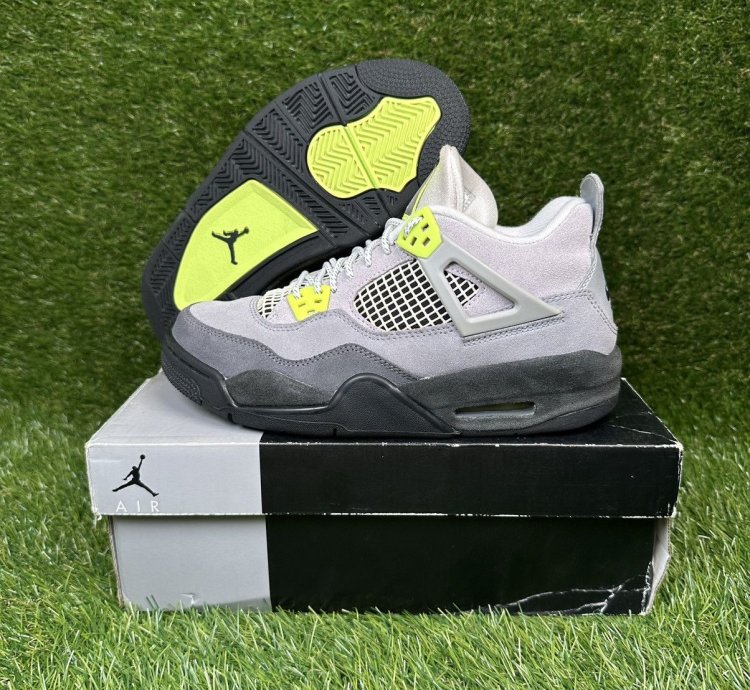 Air Jordan 4 Gs Neon 95