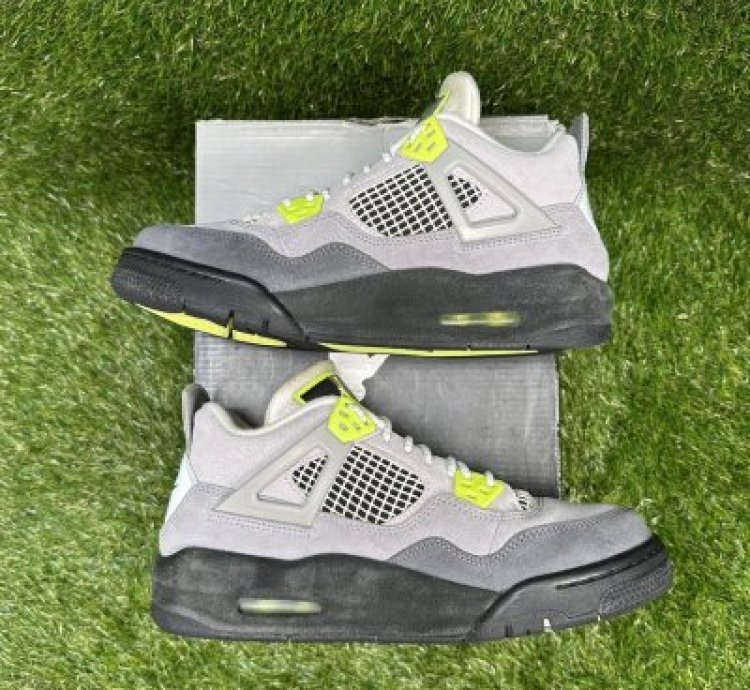 Air Jordan 4 Gs Neon 95