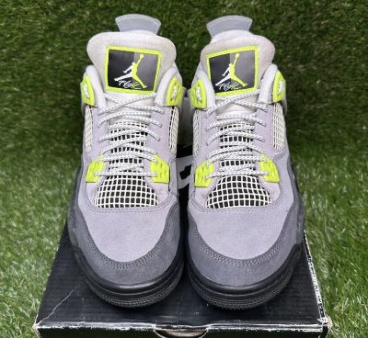 Air Jordan 4 Gs Neon 95