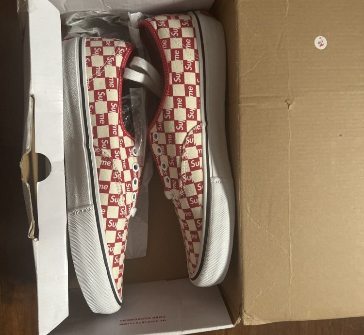Vans Supreme Authentic Checkered
