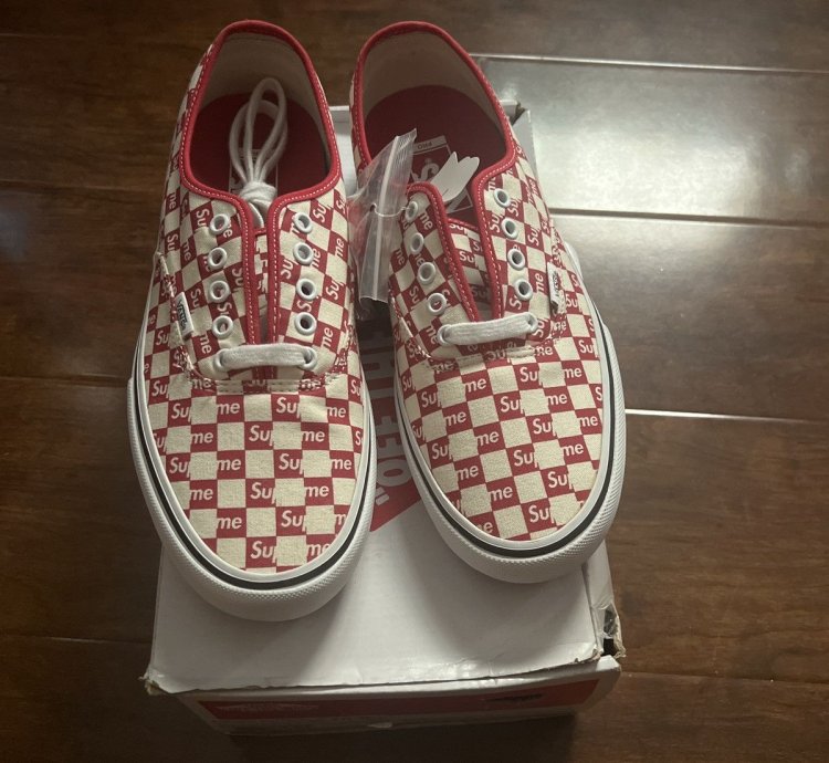 Vans Supreme Authentic Checkered