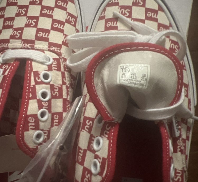 Vans Supreme Authentic Checkered