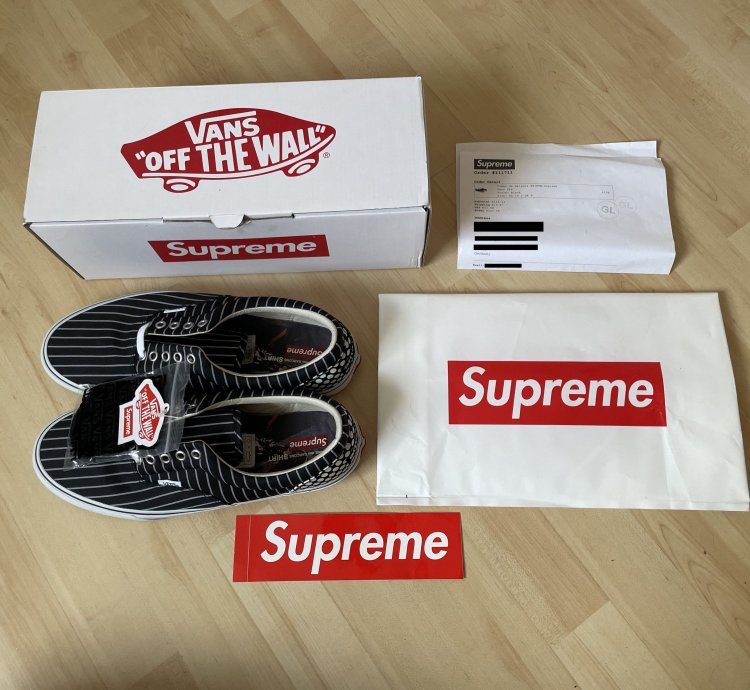 Vans Supreme Comme De Garcons Shirt Era