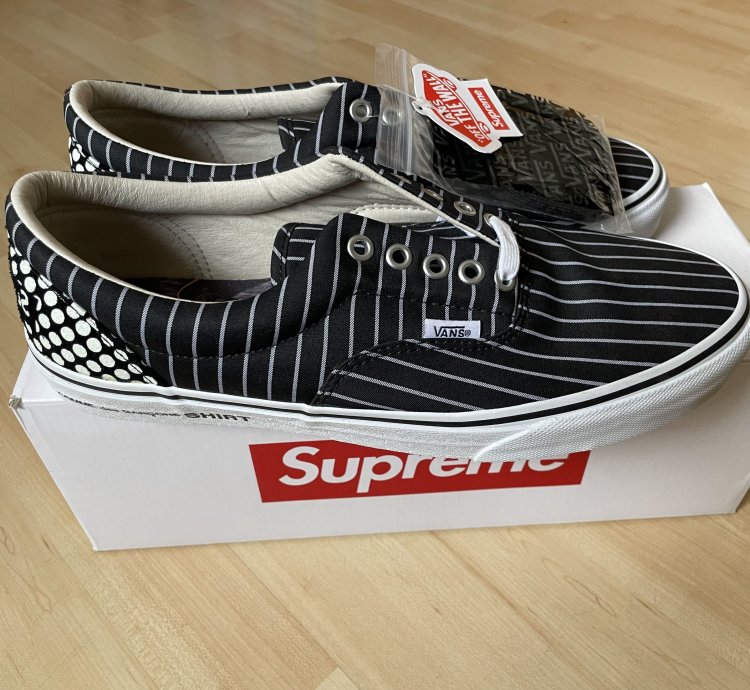 Vans Supreme Comme De Garcons Shirt Era