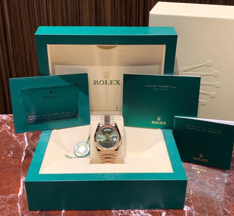 Rolex Day-date 40 228235 Olive New 11 2024