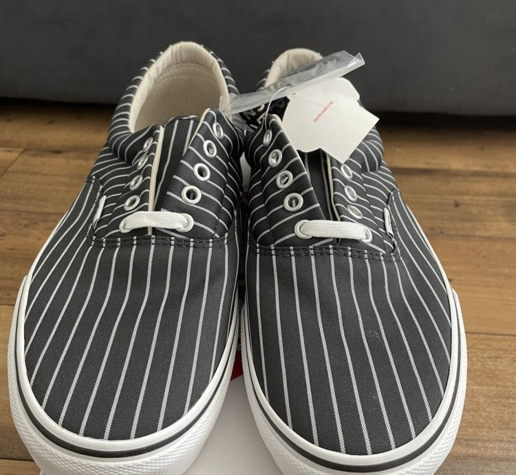 Vans Supreme Era Black Pinstripe Comme Des Gar On Shirt Cdg