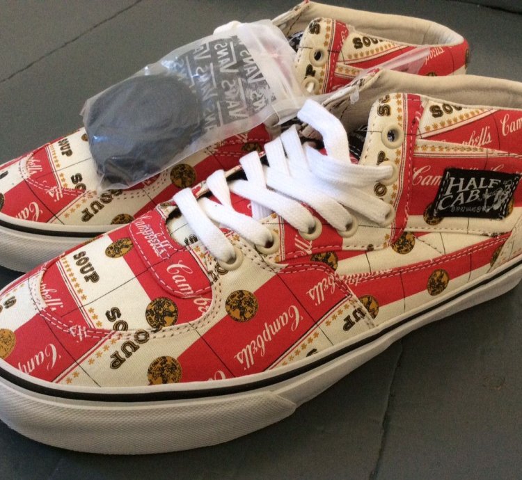 Vans Supreme Half Cab Us 10 Andy Warhol Sample