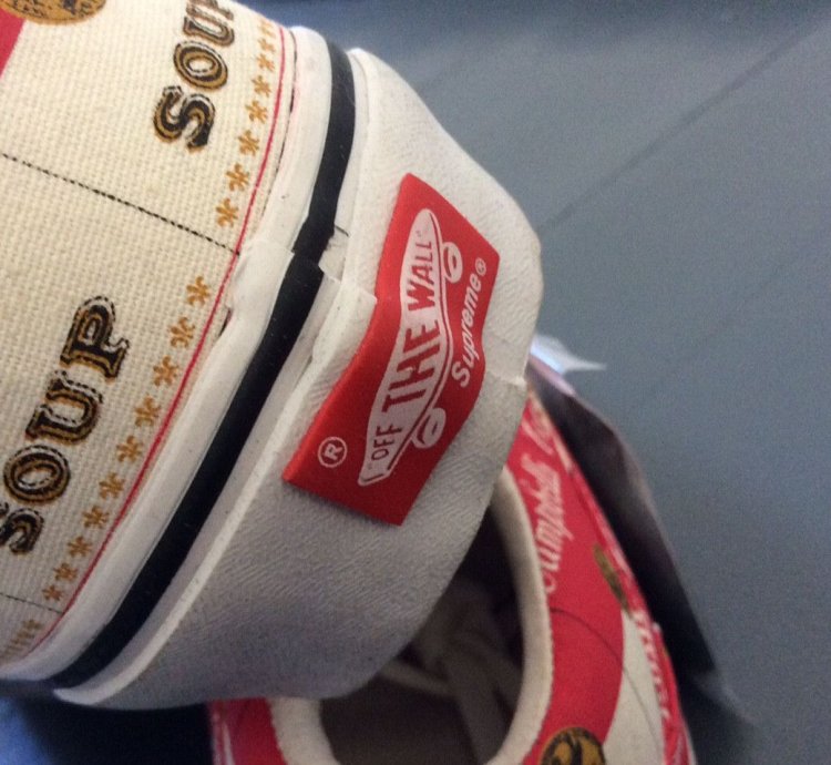 Vans Supreme Half Cab Us 10 Andy Warhol Sample