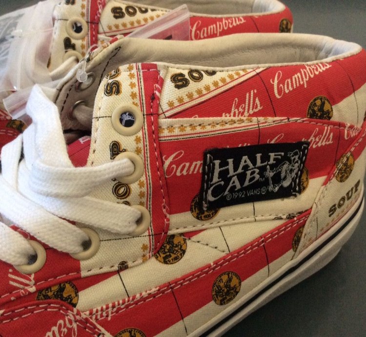 Vans Supreme Half Cab Us 10 Andy Warhol Sample