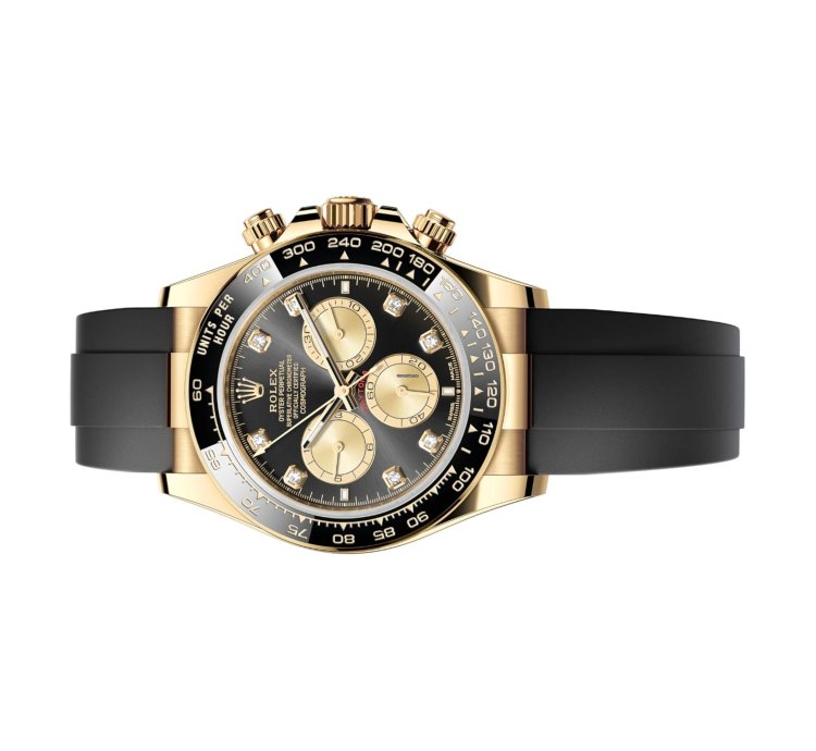 Rolex Daytona Black Champagne Dial With Diamonds Unworn Full Set 126518ln