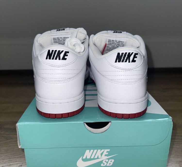 Varsity Red Supreme Nike Sb Dunk
