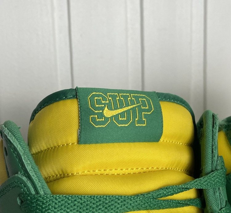 Used Nike Sb Dunk High Supreme By Any Means Brazil 12us