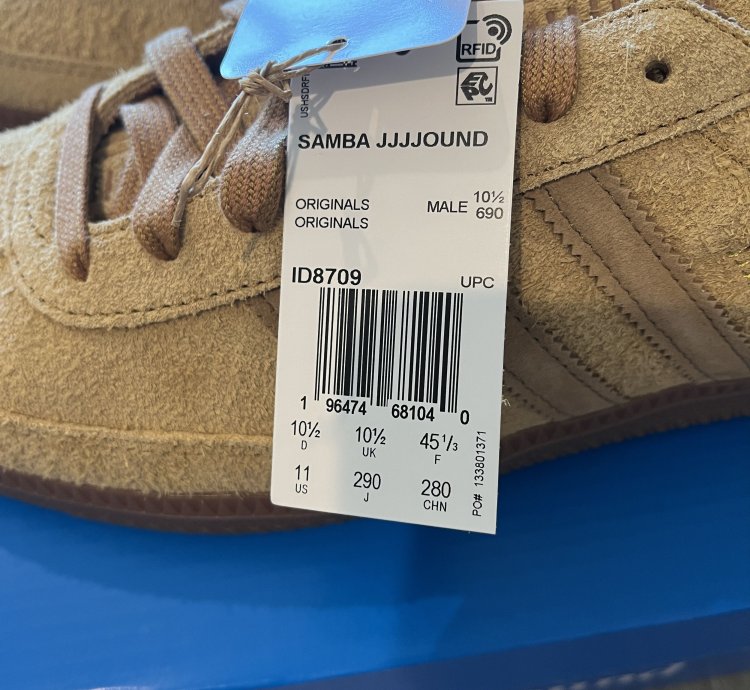 Jjjjound Adidas Samba Og Mesa Size 11