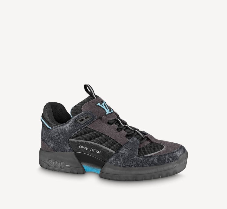 View Sneaker Black Blue