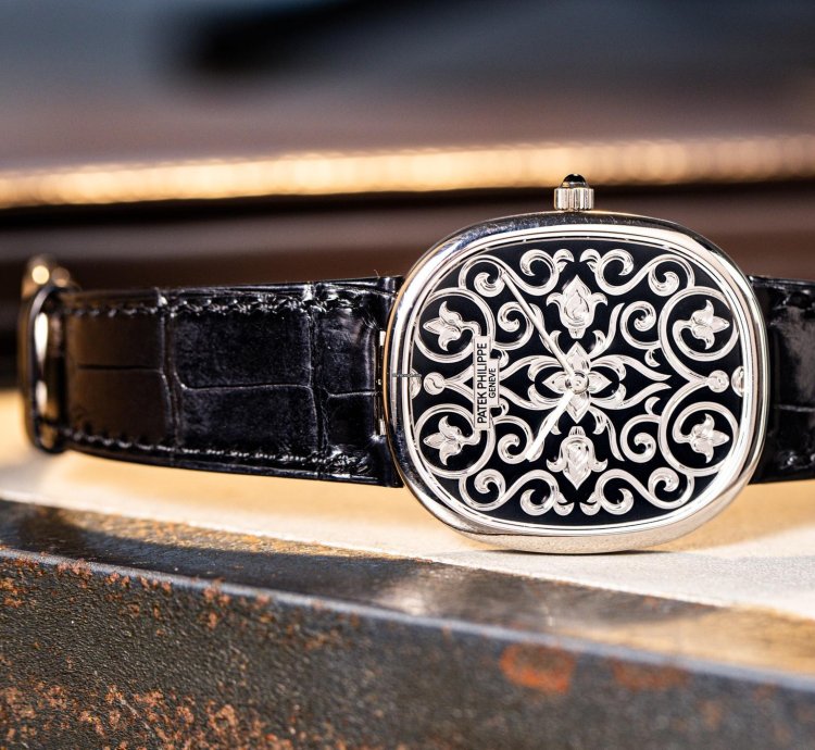 Patek Philippe Golden Ellipse Enamel Dial Ref 5738-51g-001 18k White Gold Box Papers Bj-2021 Germany