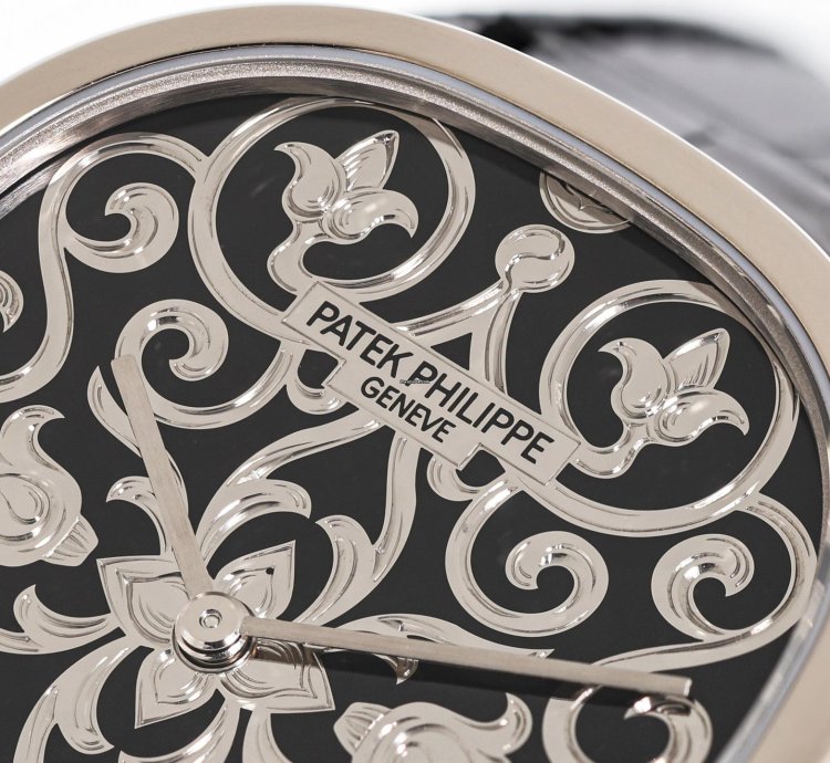 Patek Philippe Golden Ellipse Enamel Dial Ref 5738-51g-001 18k White Gold Box Papers Bj-2021 Germany
