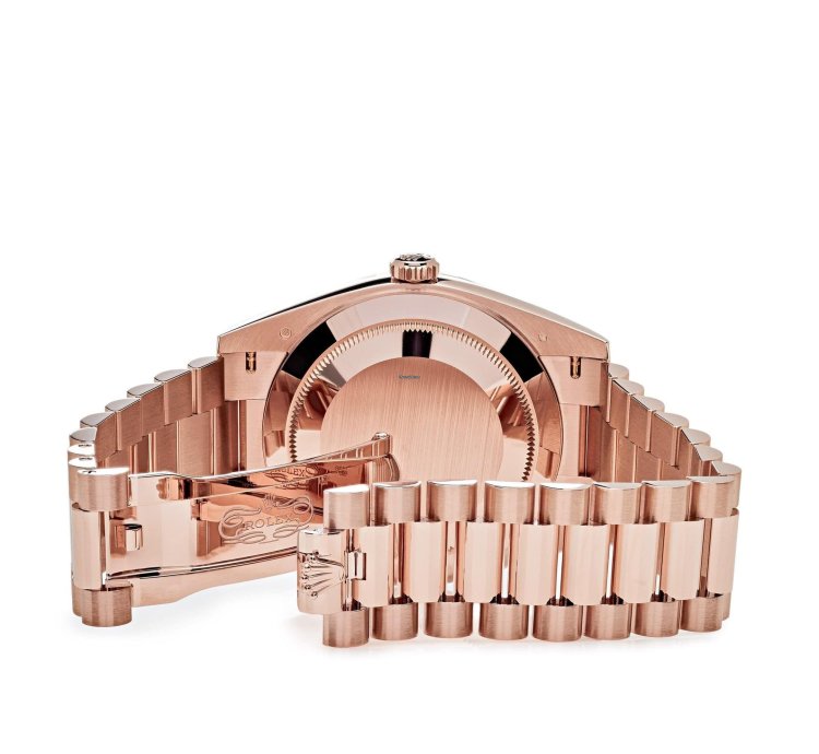 Rolex Day-date 40 228235 Rose Gold Eisenkiesel Diamond Dial
