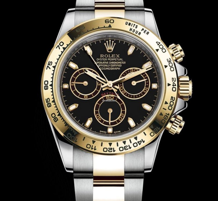 Rolex Daytona Black Dial - Oyster Bracelet
