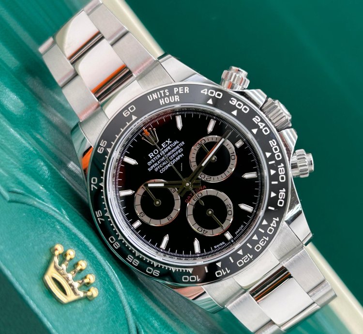 Rolex Daytona Black Dial - Ref 126500ln - New 2024