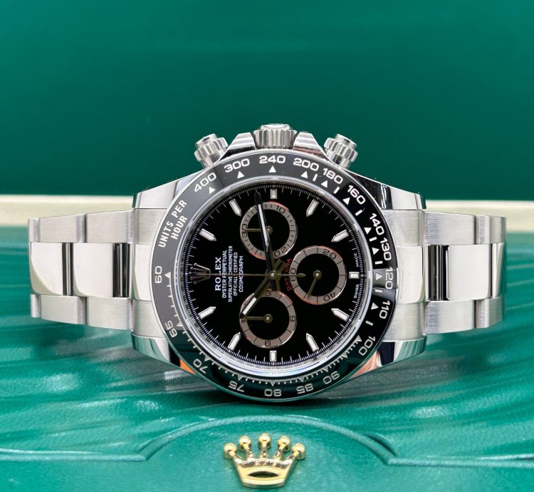 Rolex Daytona Black Dial - Ref 126500ln - New 2024