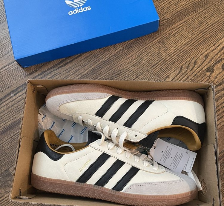 Jjjjound Adidas Samba White 9 5