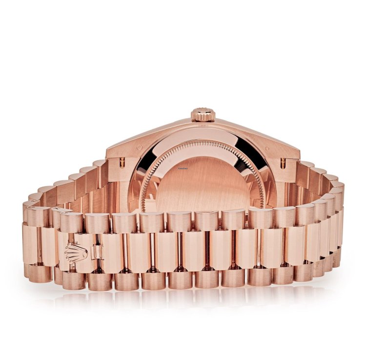 Rolex Day-date 40 228235 Rose Gold Olive Green Dial 2024