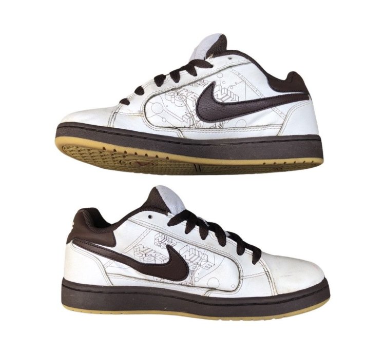 Vintage 2008 Nike Sb Dunk Low 6 0 White Chocolate 2008