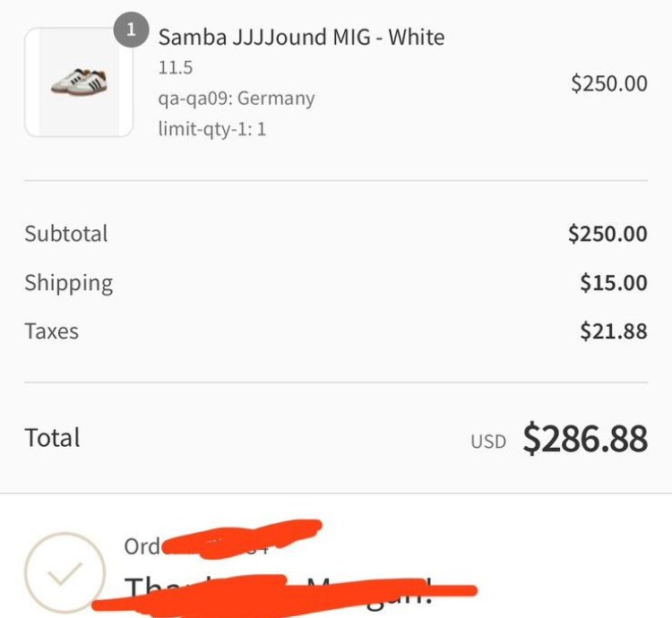 Jjjjound Adidas Sambas
