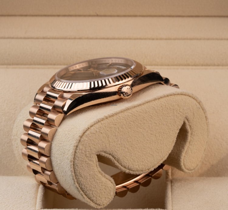 Rolex Day-date 40 228235 Rose Gold Slate Ombr 2025