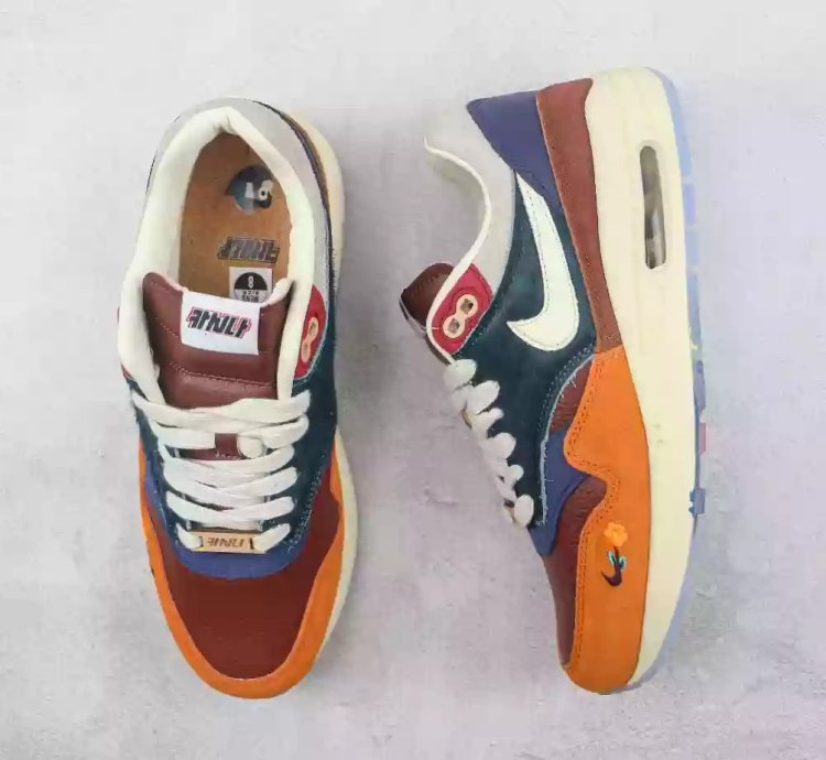 Kasina X Nike Air Max 1 Won-ang Orange Multicolor