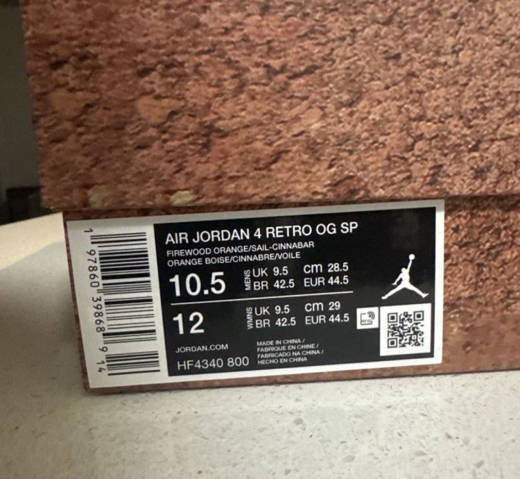 Air Jordan 4 Retro Og Sp Nigel Sylvester Brick By Brick