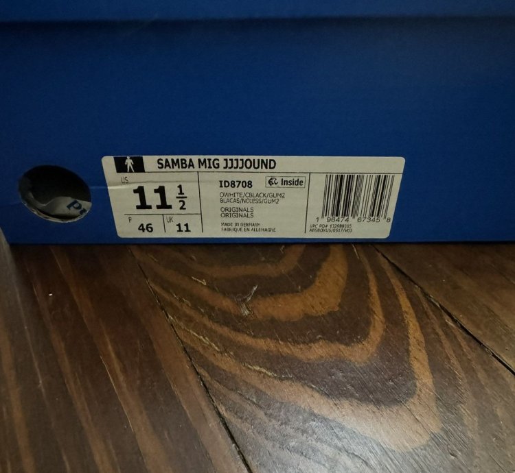 Jjjjound Samba new - Sz 11 5
