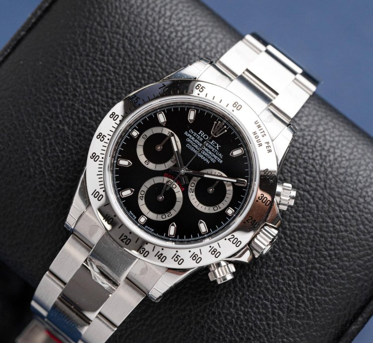 Rolex Daytona Black Dial 09 2009 New Full Stickers Full Set 116520