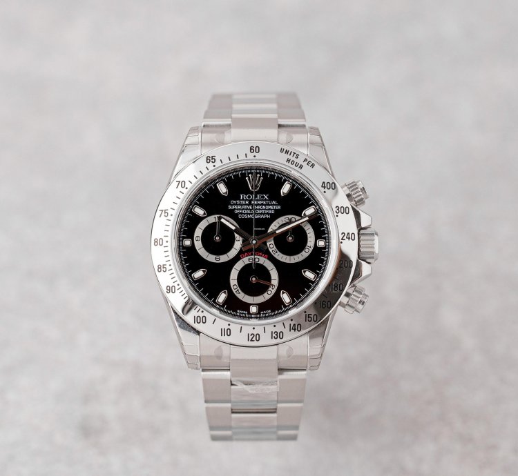 Rolex Daytona Black Dial 09 2009 New Full Stickers Full Set 116520