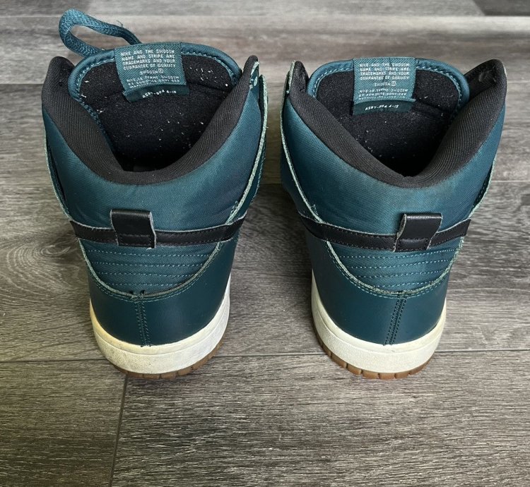 Vintage Nike Sb Dunk High Newport Men 305050-306 2013 9 5