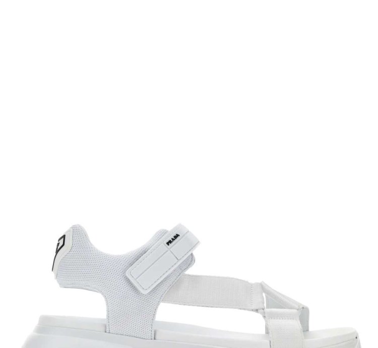 White Nylon Sandals