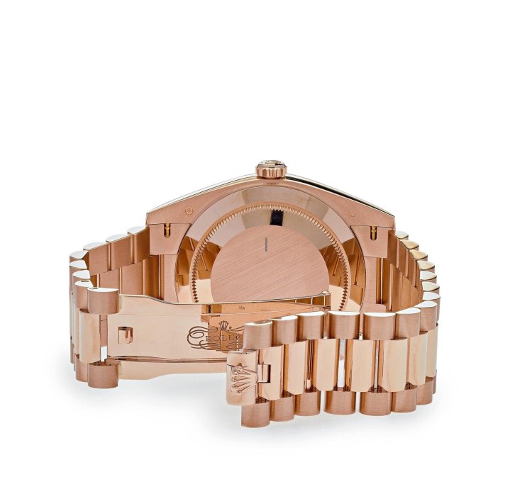 Rolex Day-date 40 228235 Rose Gold Sundust Diamond Dial