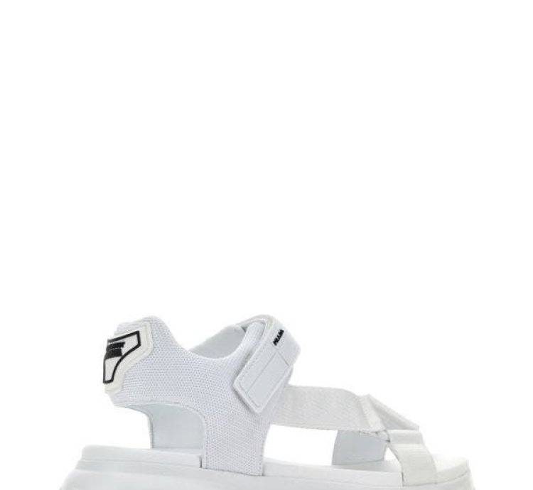White Nylon Sandals