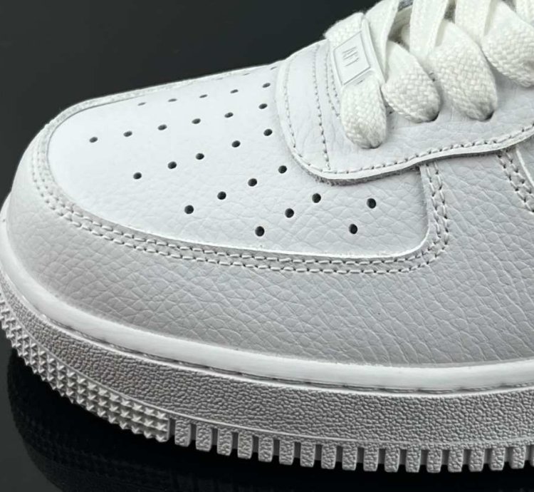Nike Air Force 1 Low Essential White Worn Blue Paisley