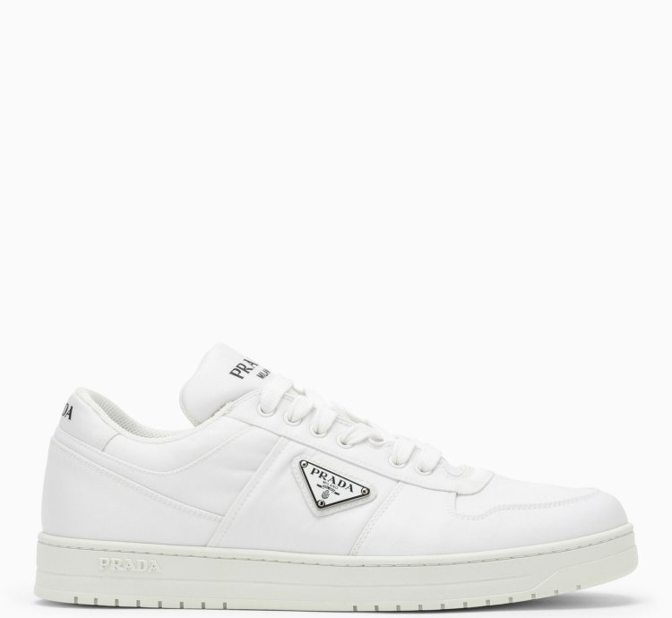 White Re-nylon Trainer