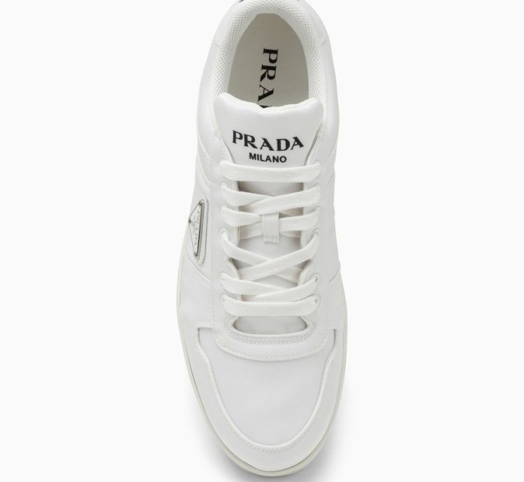 White Re-nylon Trainer