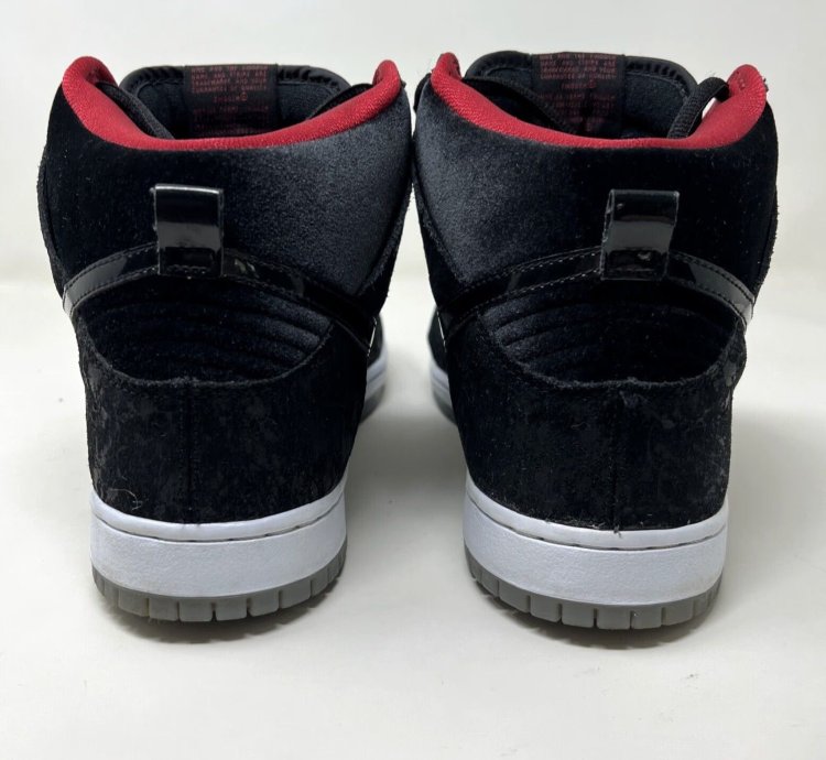 Vintage Nike Sb Dunk High Premium Paparazzi 2014 Black Athletic Sneaker Men Size 11
