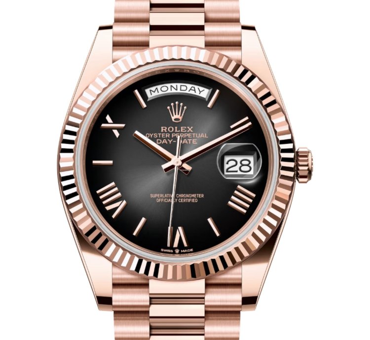 Rolex Day-date 40 228235 Smoke Dial Unworn Full Set